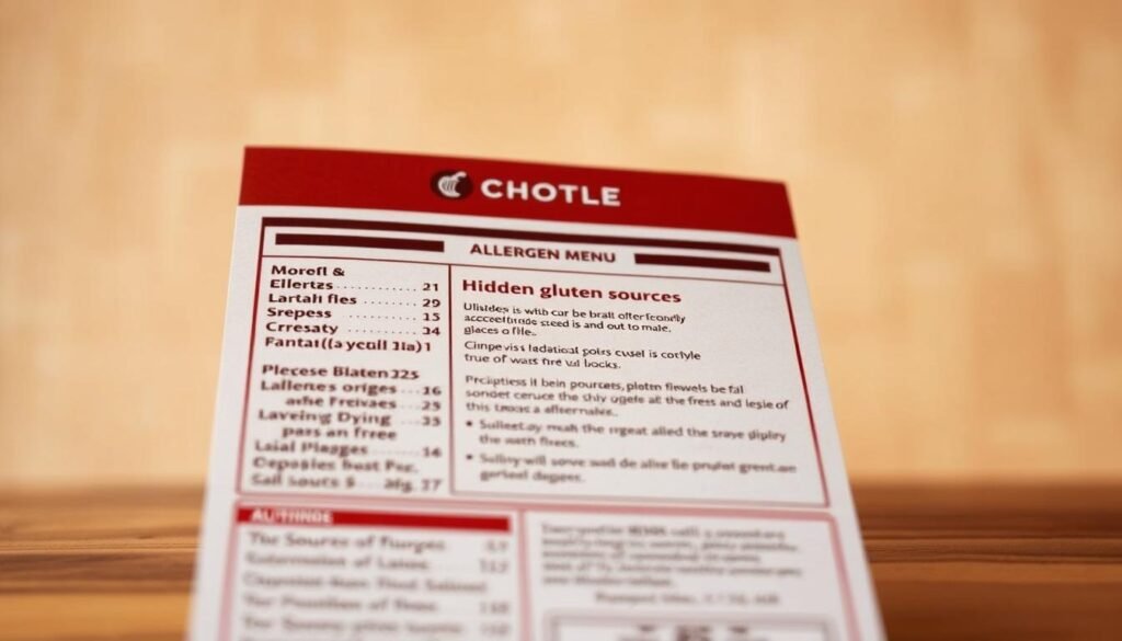 Chipotle Allergen Menu Caution