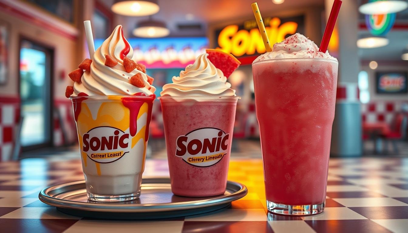 Sonic Dessert Menu