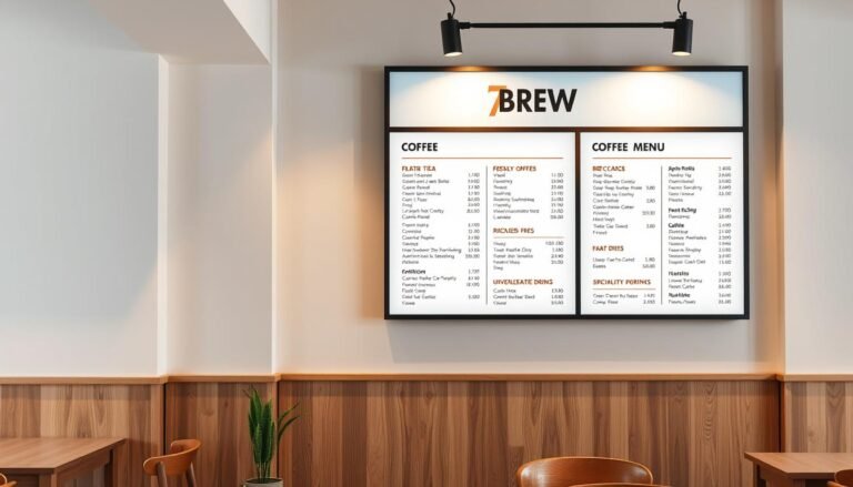 7 brew menu
