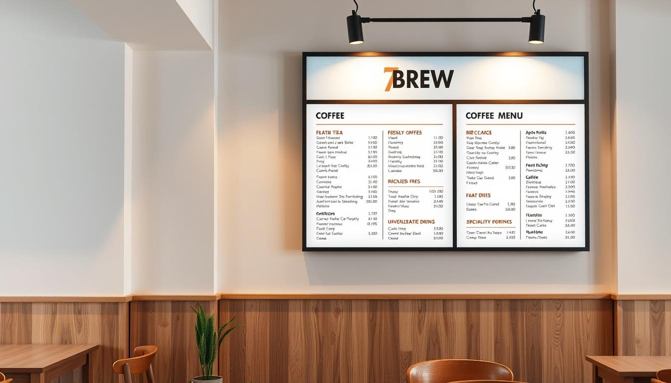 7 brew menu