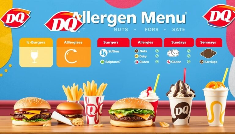 dairy queen allergen menu