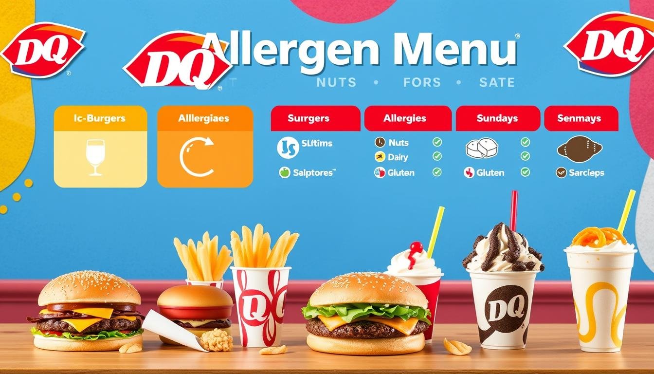 dairy queen allergen menu