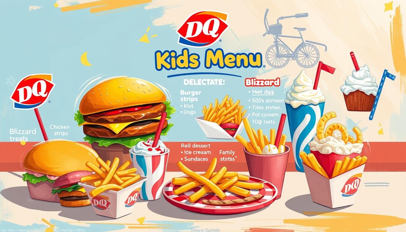 dairy queen kids menu