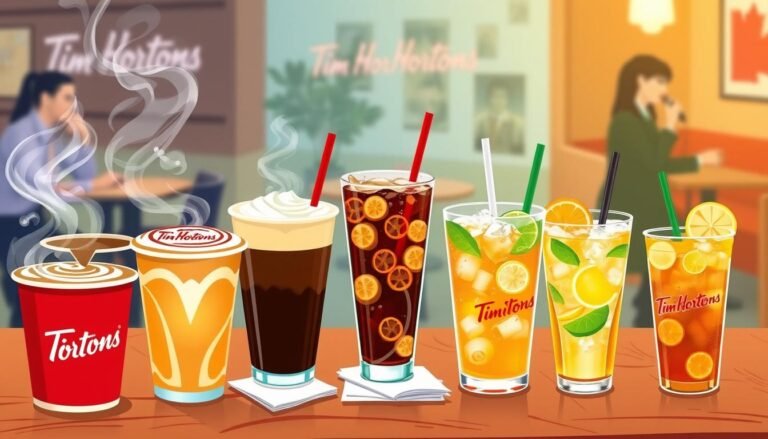tim hortons drink menu