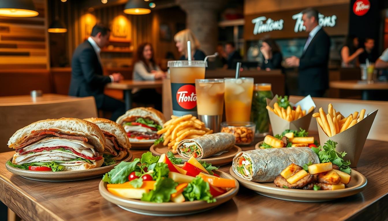 tim hortons lunch menu