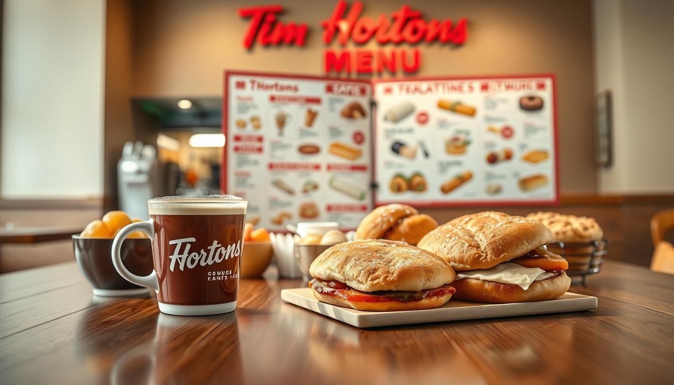 tim hortons menu